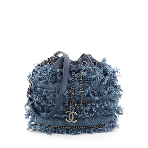 chanel denim fringe bag|Chanel fringe bag 2021.